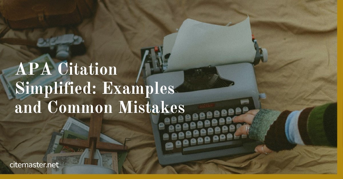 Troubleshooting Common APA Citation Errors to Boost Your Academic Credibility